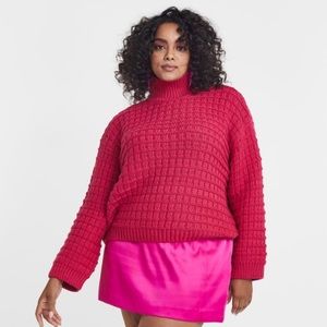 ***SOLD 🆕 H&M Oversized Mock-turtleneck Sweater